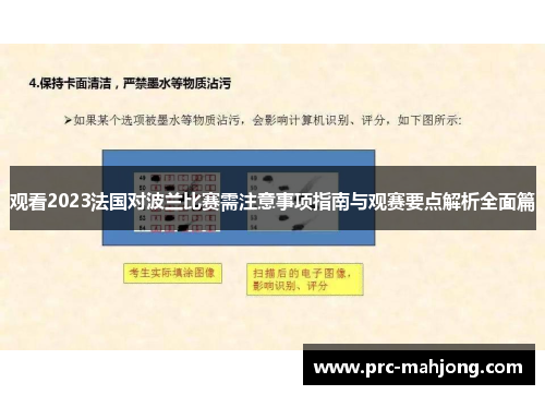 观看2023法国对波兰比赛需注意事项指南与观赛要点解析全面篇